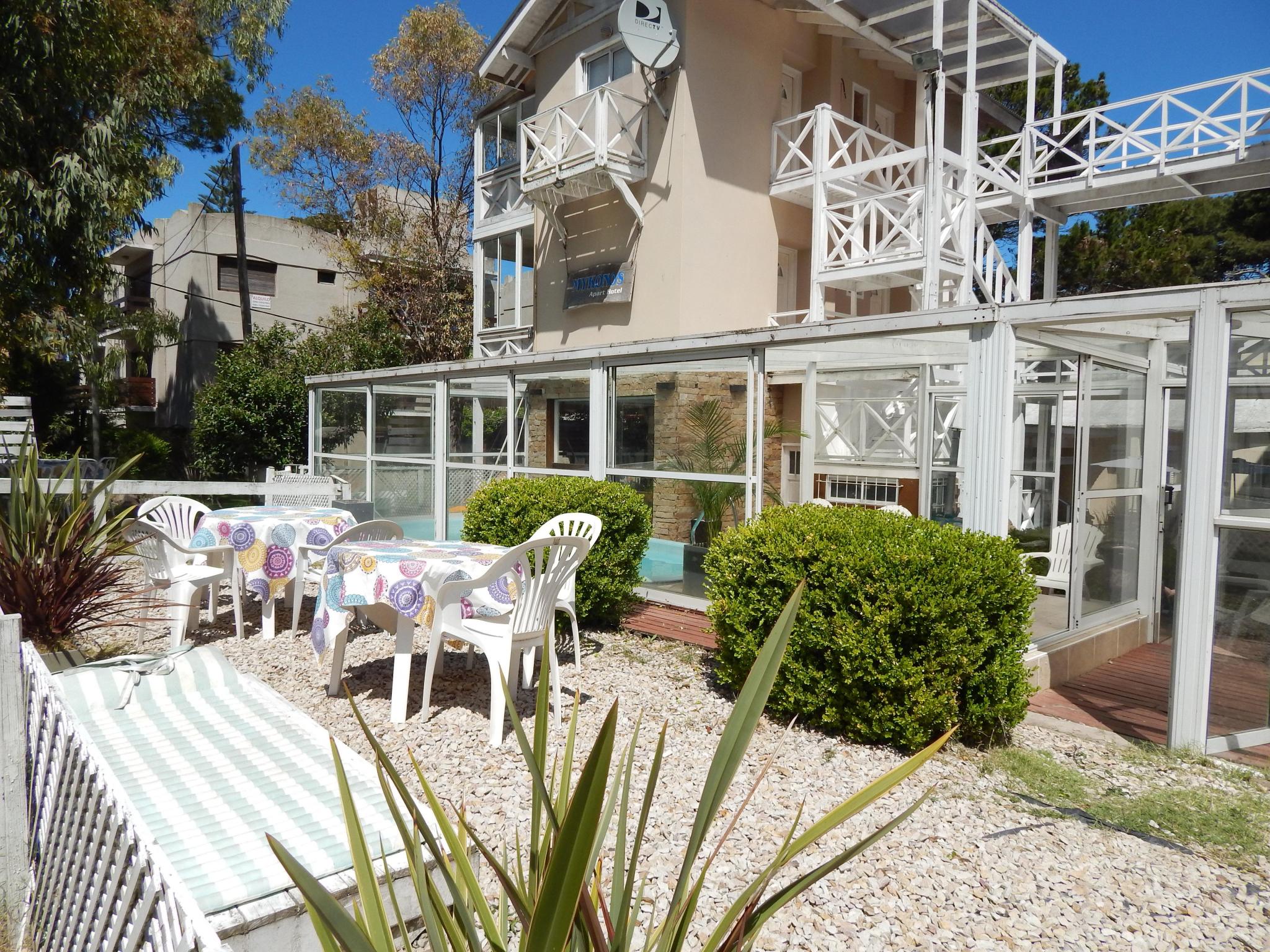 Mykonos Pinamar zonas comunes