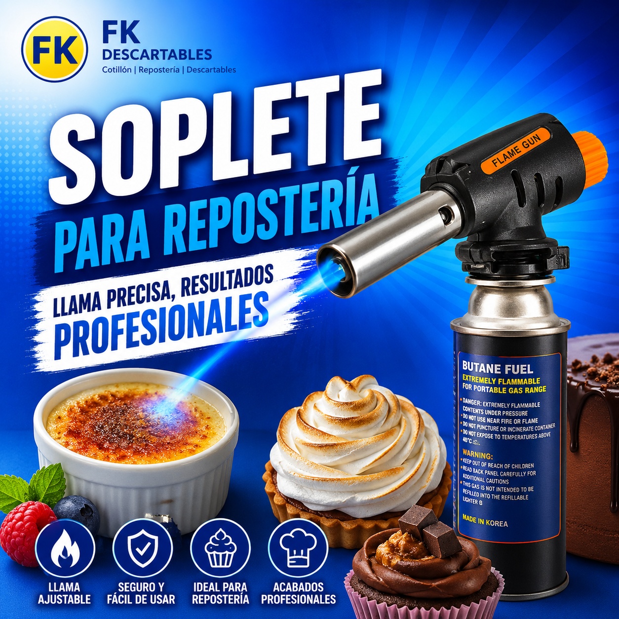 ¿Para Qué Sirve un Soplete para Repostería? Descubrí Todo su Potencial