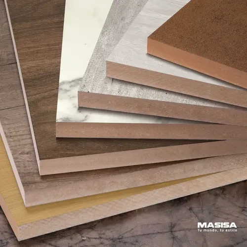 Muebles en madera enchapada
