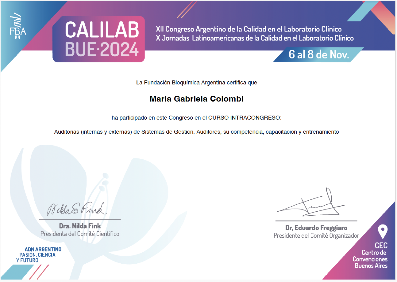 CALILAB BUE-2024