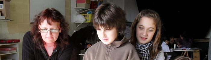 2010 - Élène Dallaire en el Taller de Cine "El Mate"