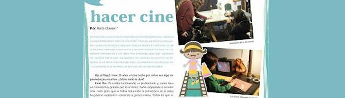 2013 - ENTREVISTA: Los chicos también pueden hacer cine.