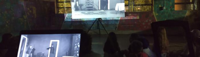 2023 - Proyección en la PEÑA de la Escuela 6 DE 10 "Manuel Dorrego"