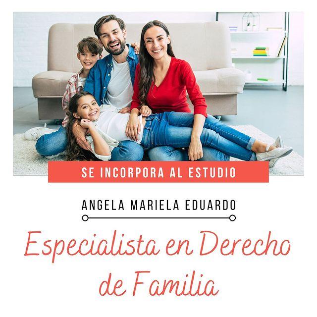Bienvenida Dra. Angela Mariela Eduardo - Derecho de Familia