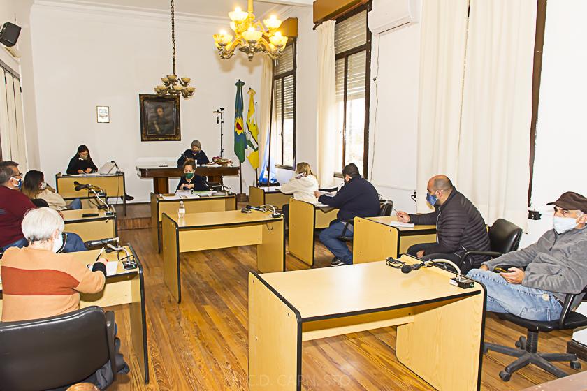 SE REUNIÓ EL CONCEJO EN PLENO EN COMISIÓN PARA TRATAR LA RENDICIÓN DE CUENTAS Y LA COMPENSACIÓN DE PARTIDAS DEL PRESUPUESTO AÑO 2019. 