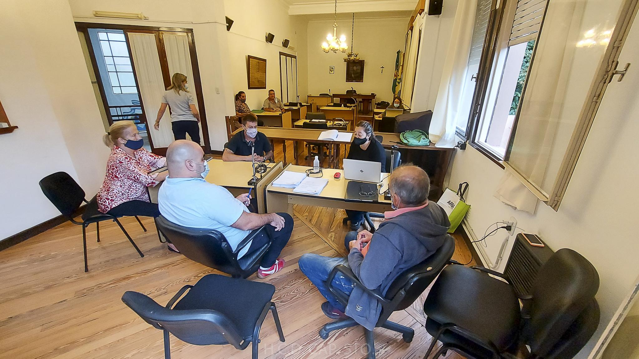 SE REUNIERON LAS COMISIONES DE PRESUPUESTO Y HACIENDA Y DE SEGURIDAD, INTERPRETACIÓN Y REGLAMENTO.