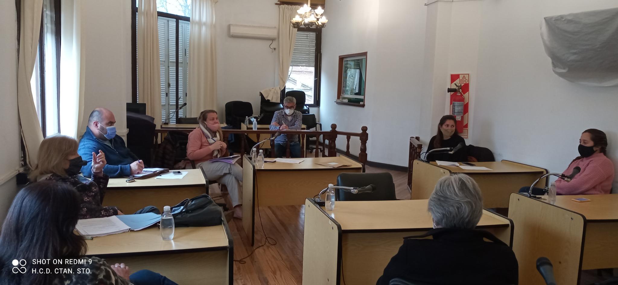 SE REUNIÓ LA COMISIÓN DE SALUD, ACCIÓN SOCIAL Y LA MUJER. 