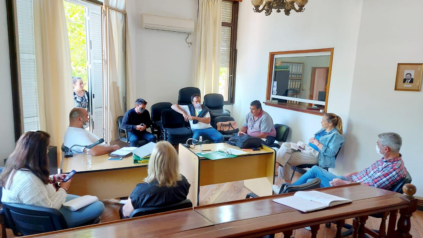 REUNIONES DEL CONCEJO EN PLENO EN COMISION.