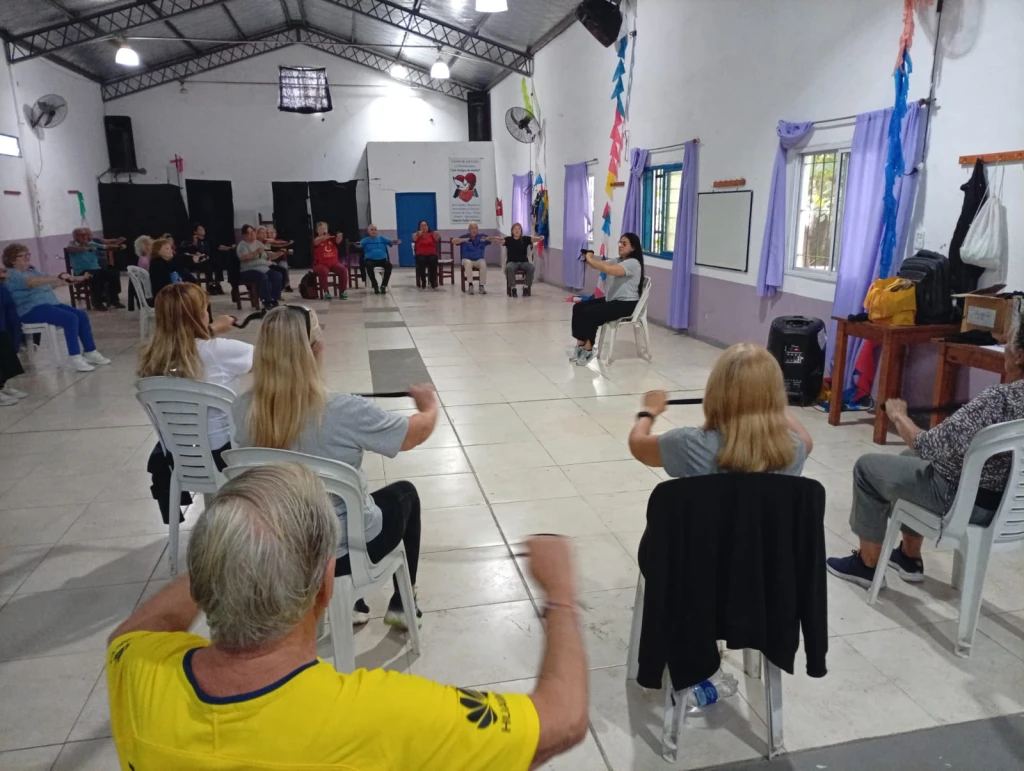 Clase de gimnasia