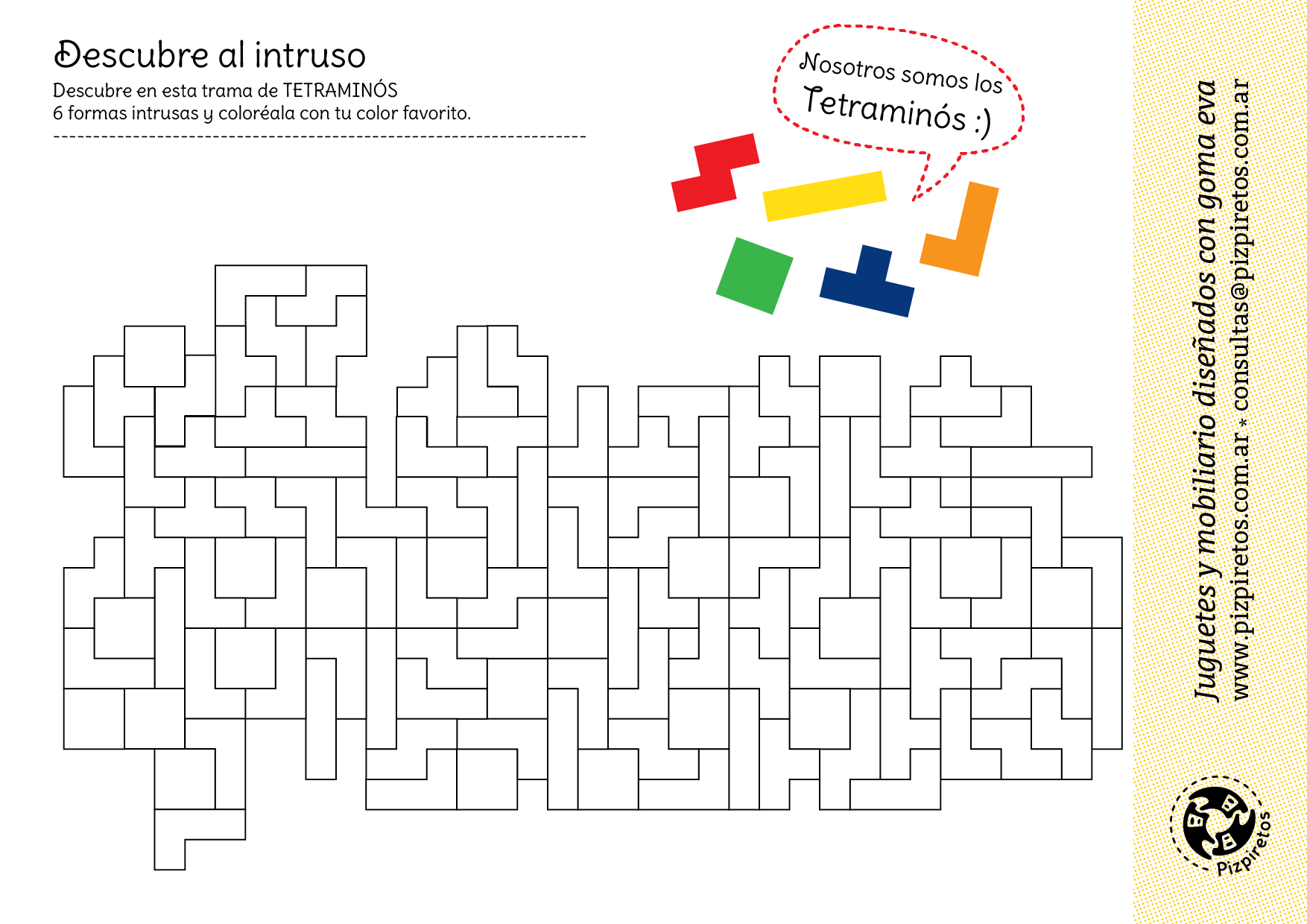 Juego con Tetraminós
