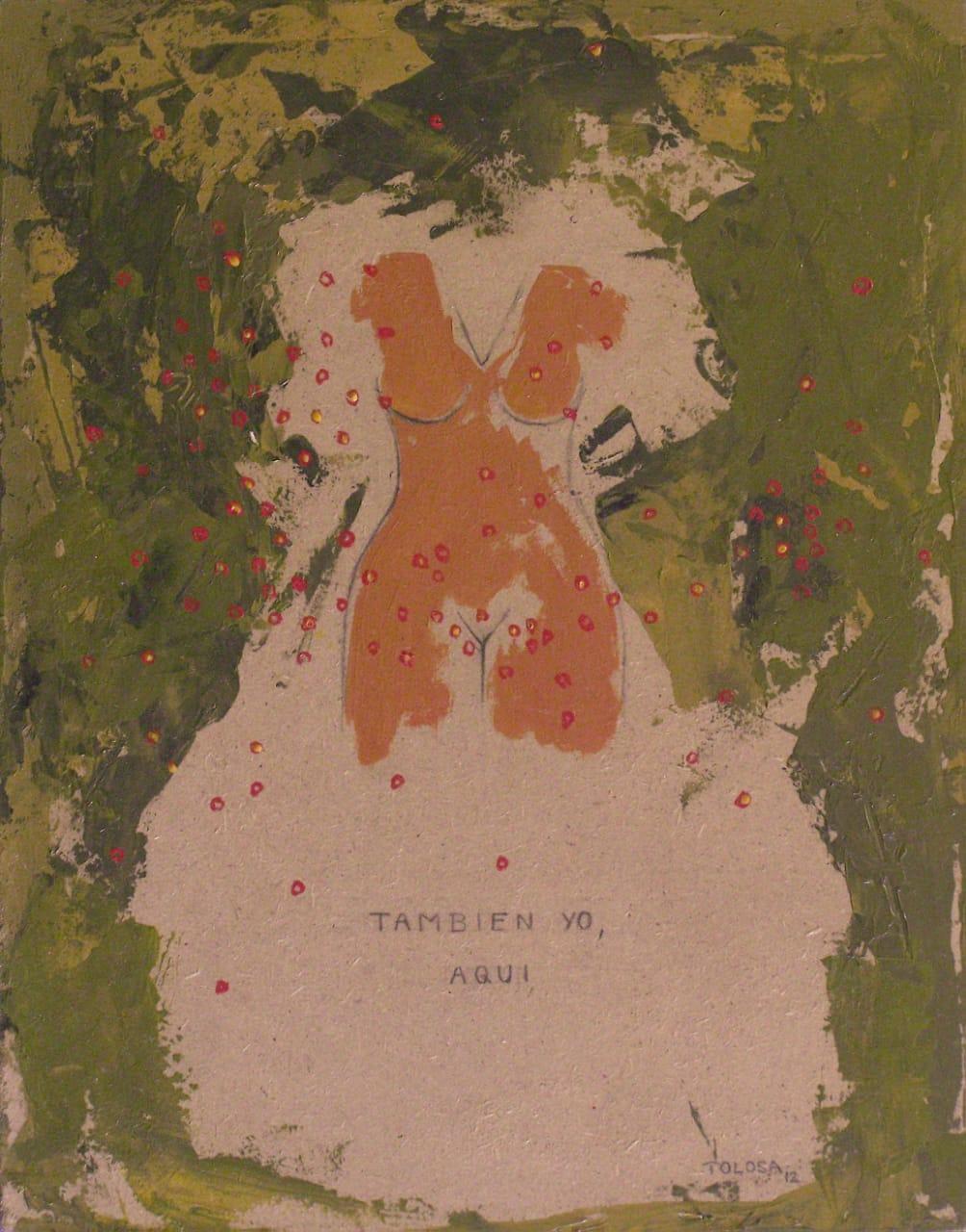 Acrílico y lápiz sobre mdf. 36x28 cm.