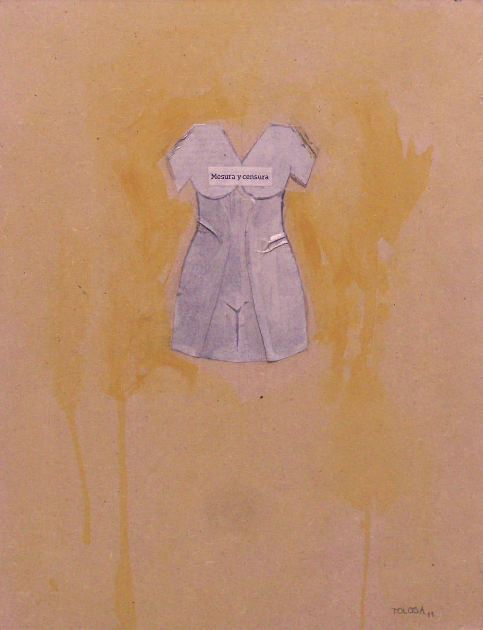 Técnica mixta sobre mdf. 36x28 cm.
