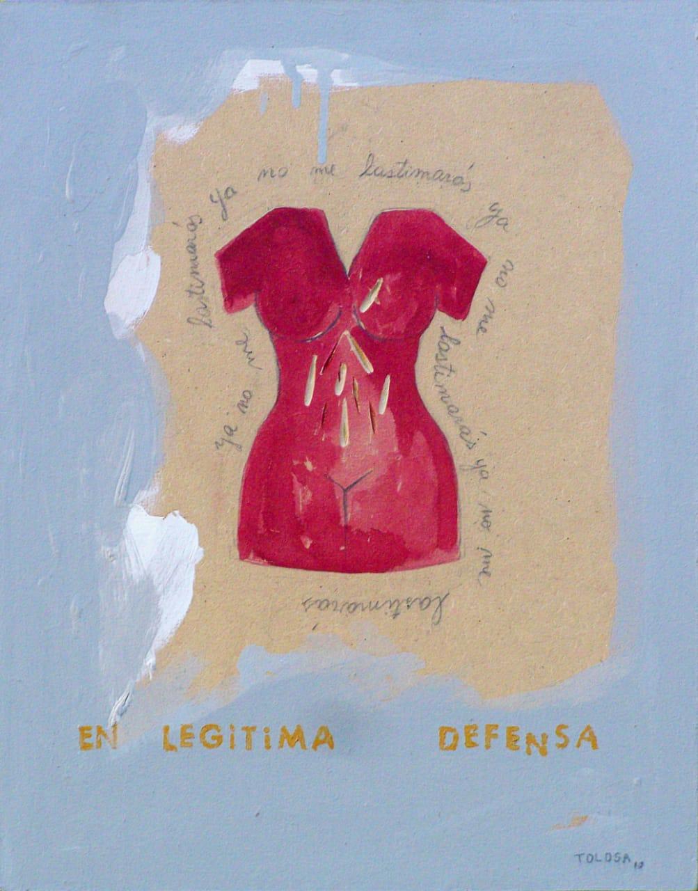 Acrílico y lápiz sobre mdf calado. 36x28 cm.
