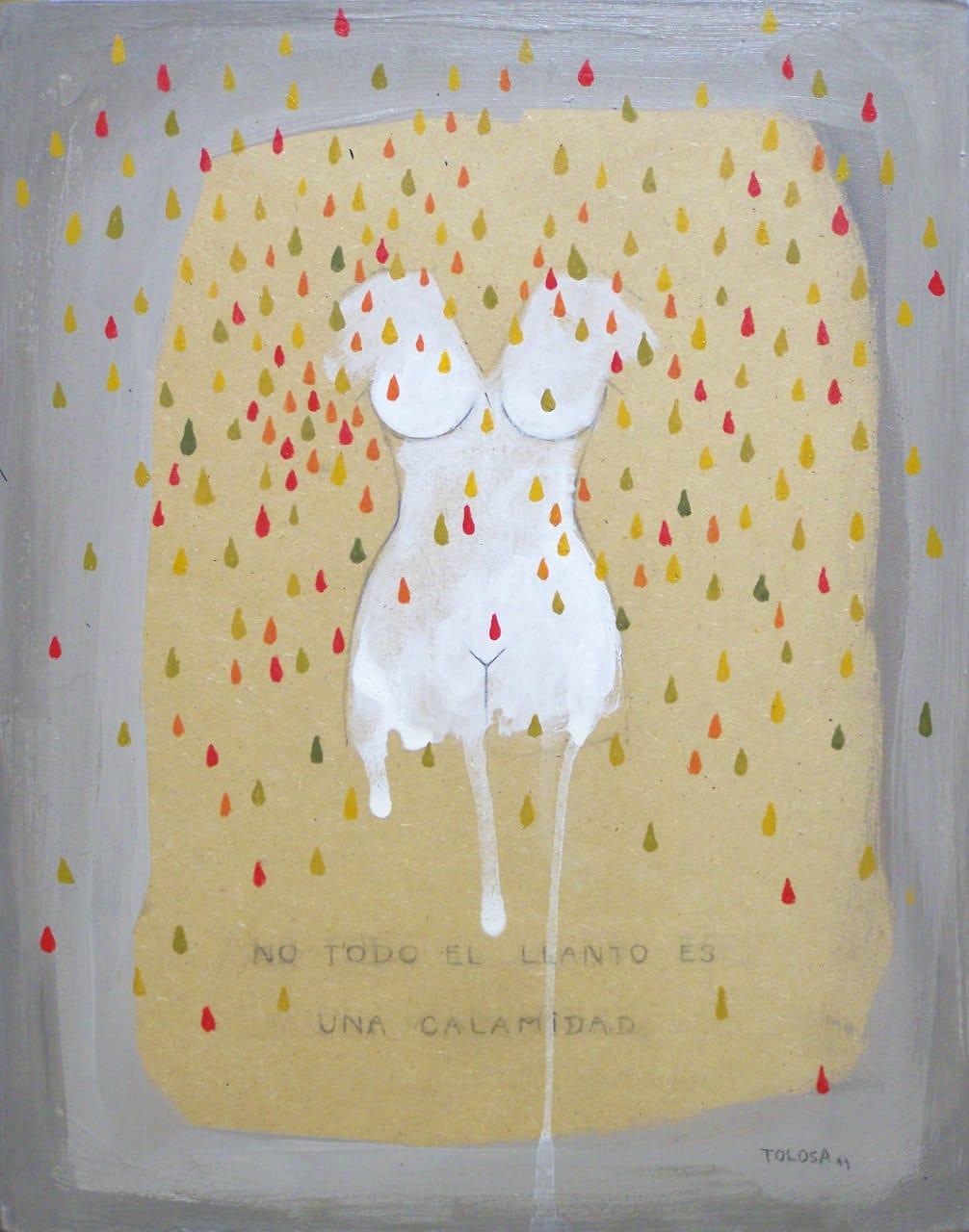 Acrílico y lápiz sobre mdf. 36x28 cm.