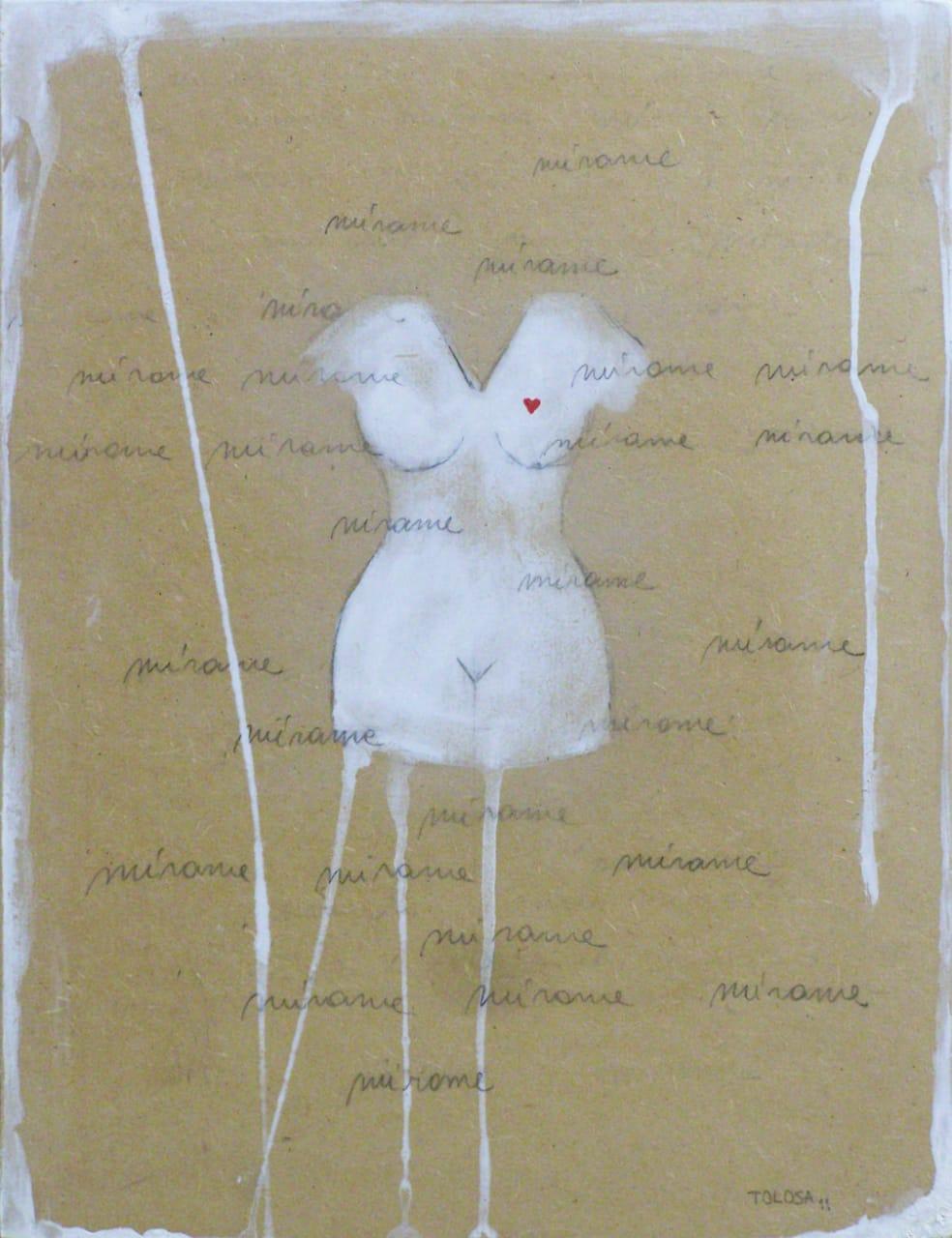 Acrílico y lápiz sobre mdf. 36x28 cm.