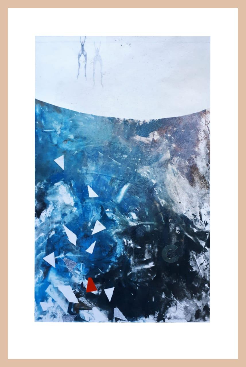 Monocopia sobre papel. 30x23 cm.
