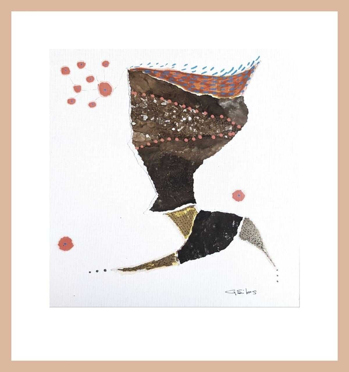 Técnica mixta. 20x20 cm.