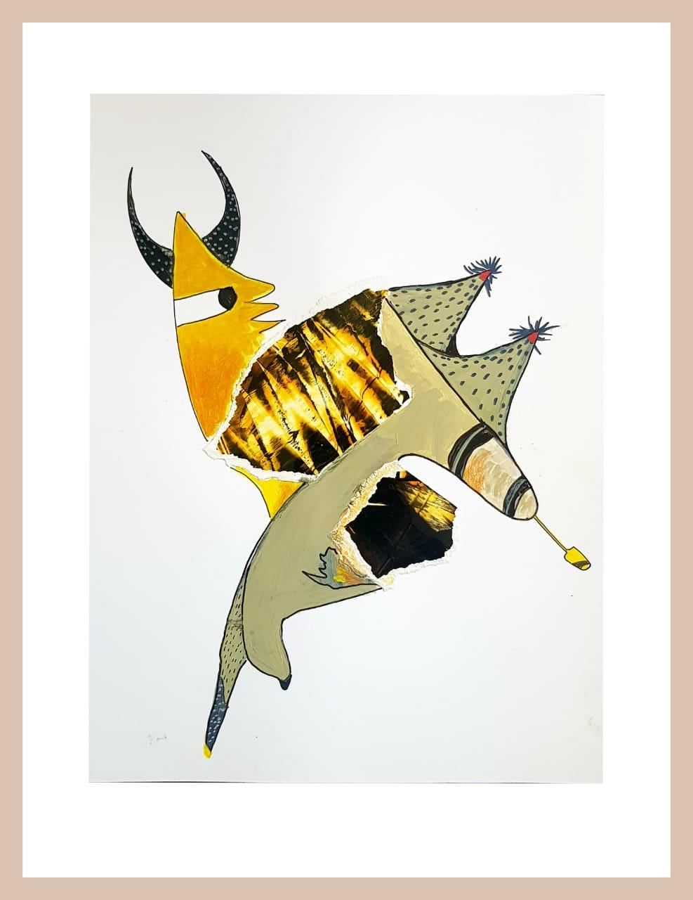 Técnica mixta. 25x 20 cm.