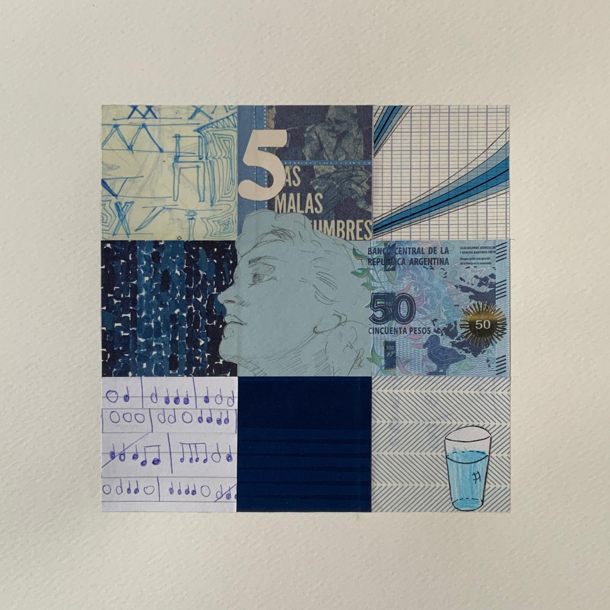 Técnica mixta sobre papel