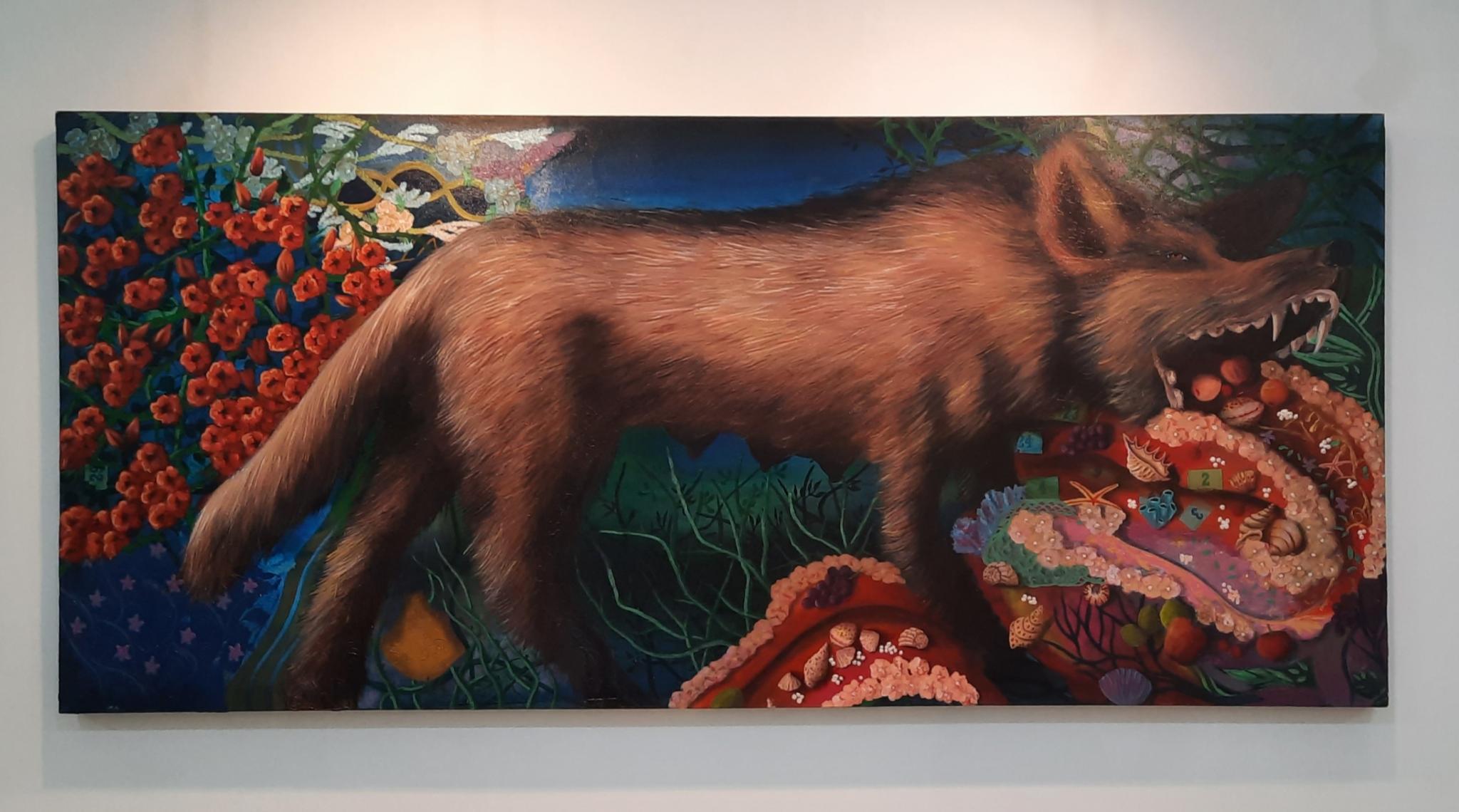 Técnica pintura sobre lienzo