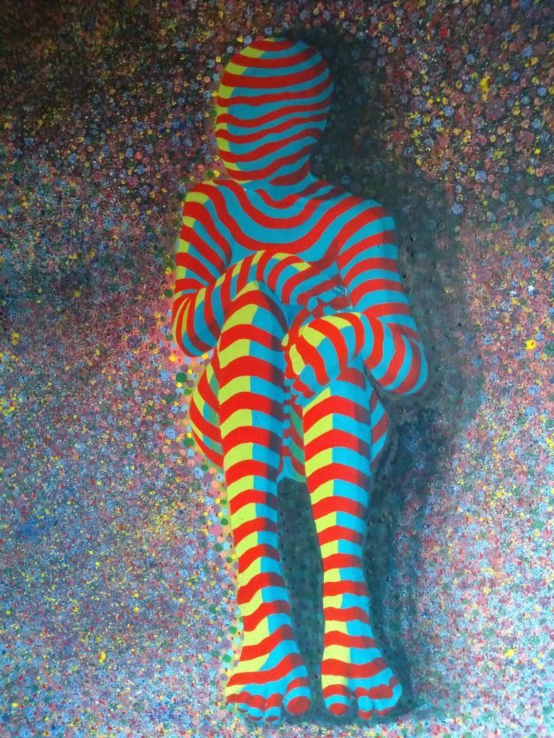 Acrilico sobre lienzo. Medidas 131x101 cm. 2019