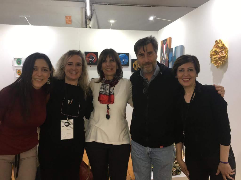 Visita al stand del Director del CAC Juan Pagano