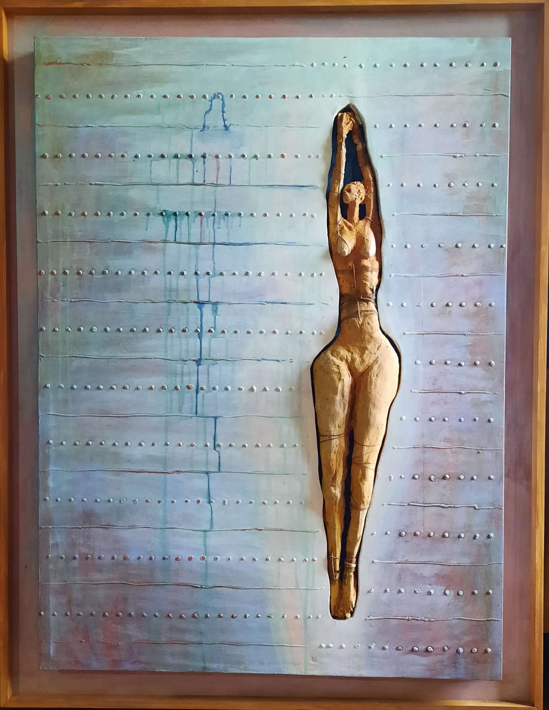 Técnica mixta sobre lienzo. Medidas114x88 cm. 2020