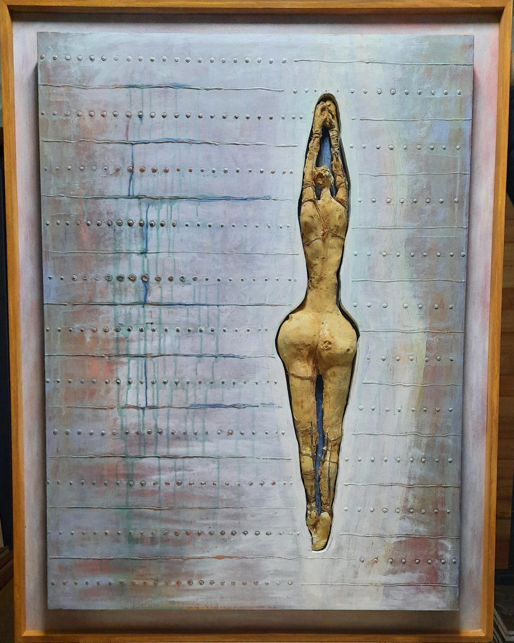 Técnica mixta sobre lienzo. Medidas:  114x88 cm. 2020
