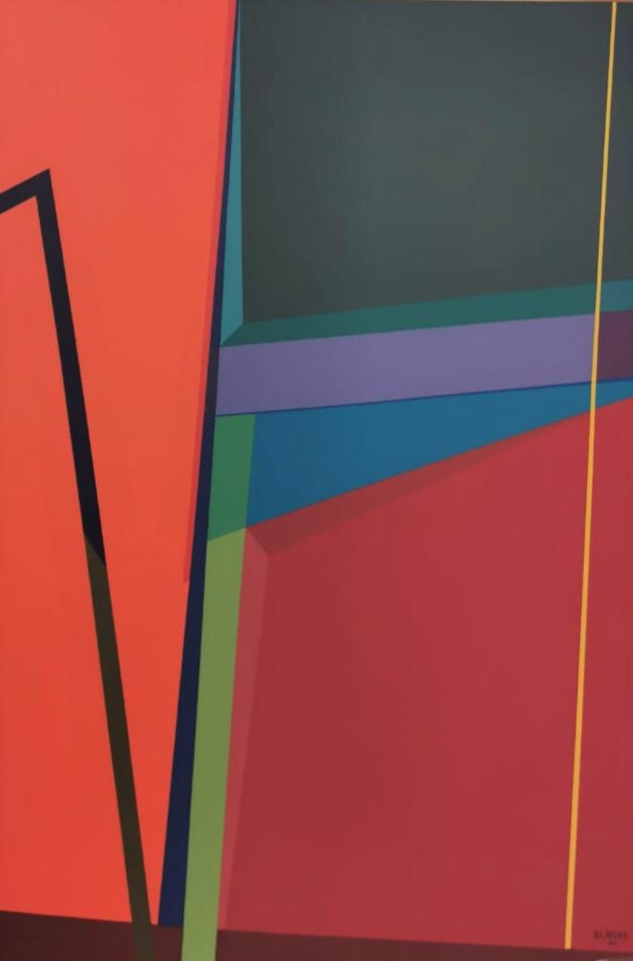 acrílico sobre lienzo. Medidas: 130x90 cm. 2019
