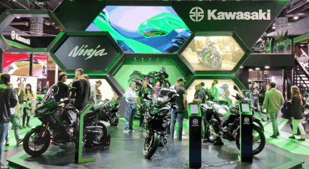 kawasaki en Salón de la moto