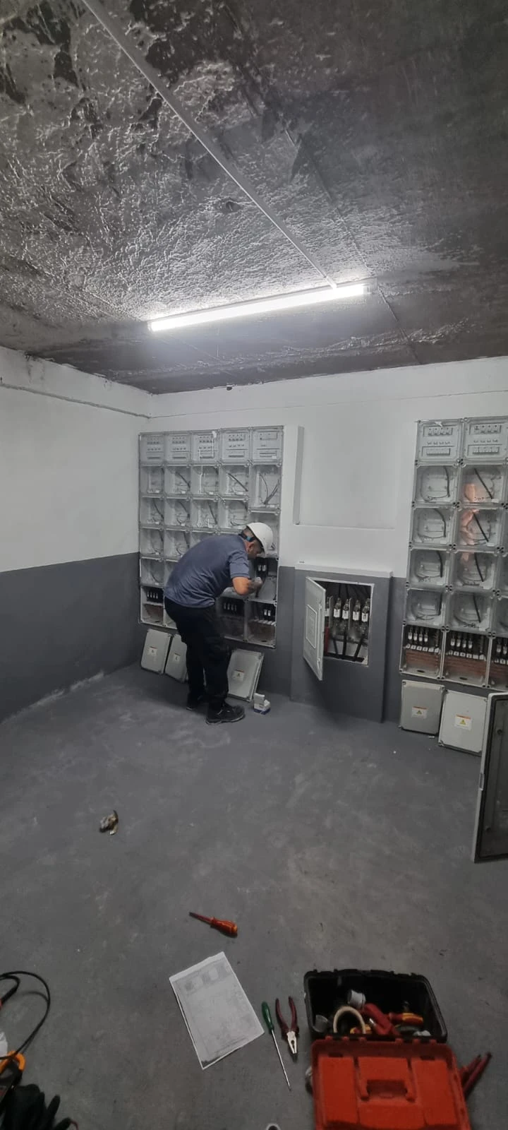 Armado de sala de medidores