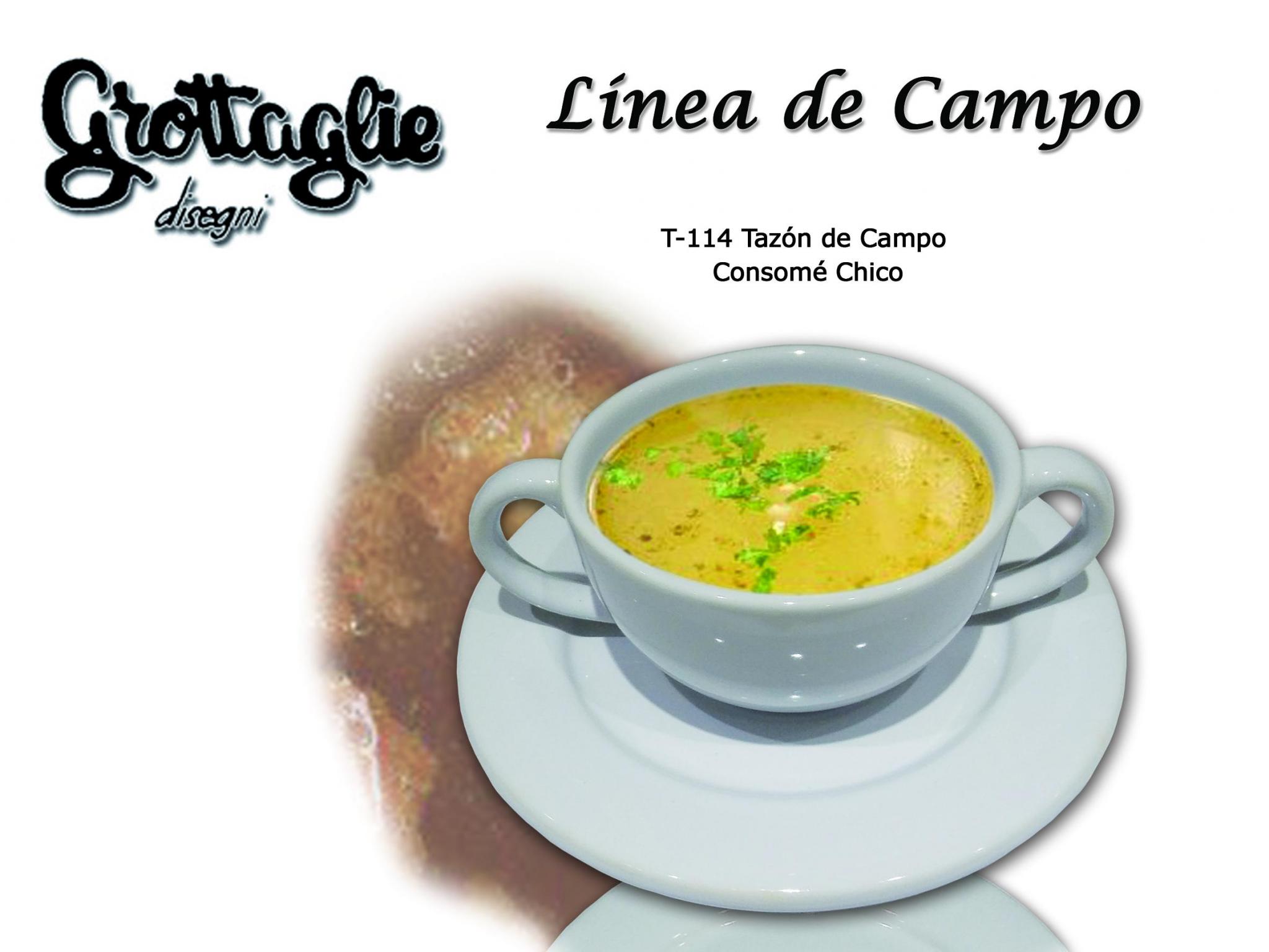 tazón de Campo Consomé Chico