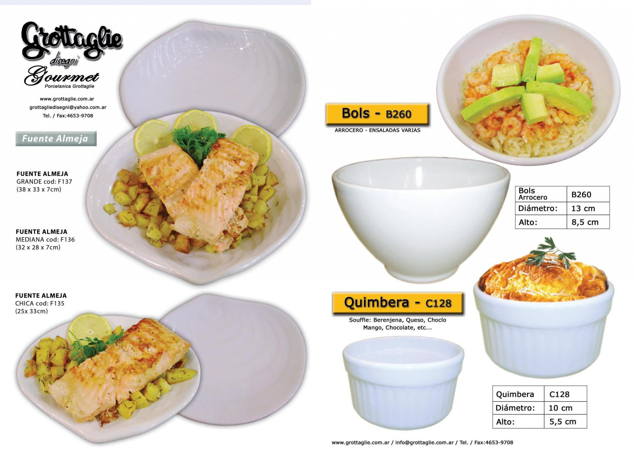 Plato Almeja - Bols - Quimbera