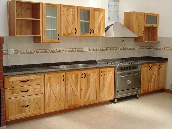 Muebles de cocina , muebles de campo , muebles de algarrobo , muebles de madera , muebles macizos , muebles a medida