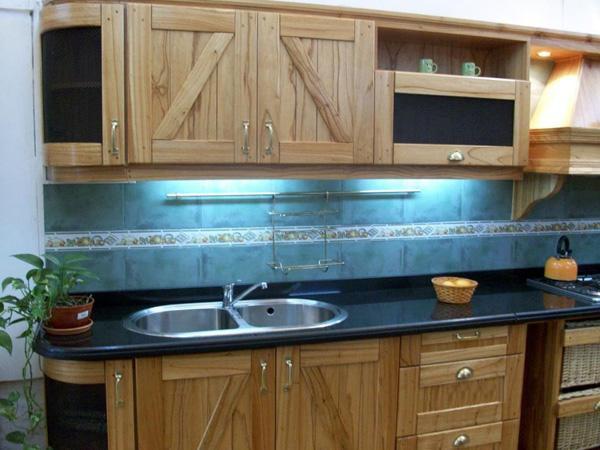Muebles de cocina , muebles de campo , muebles de algarrobo , muebles de madera , muebles macizos , muebles a medida