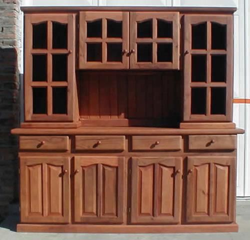 Muebles de cocina , muebles de campo , muebles de algarrobo , muebles de madera , muebles macizos , muebles a medida