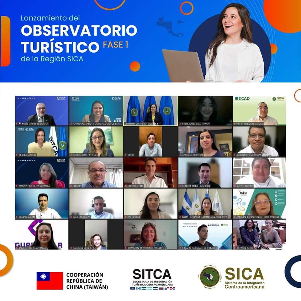 Brindamos asistencia técnica para el desarrollo del Observatorio Turístico de la Región SICA