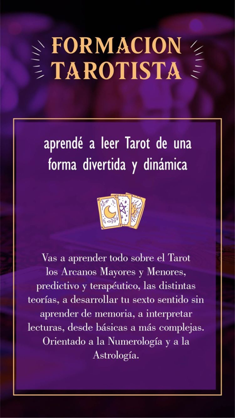 Formacion Tarotista