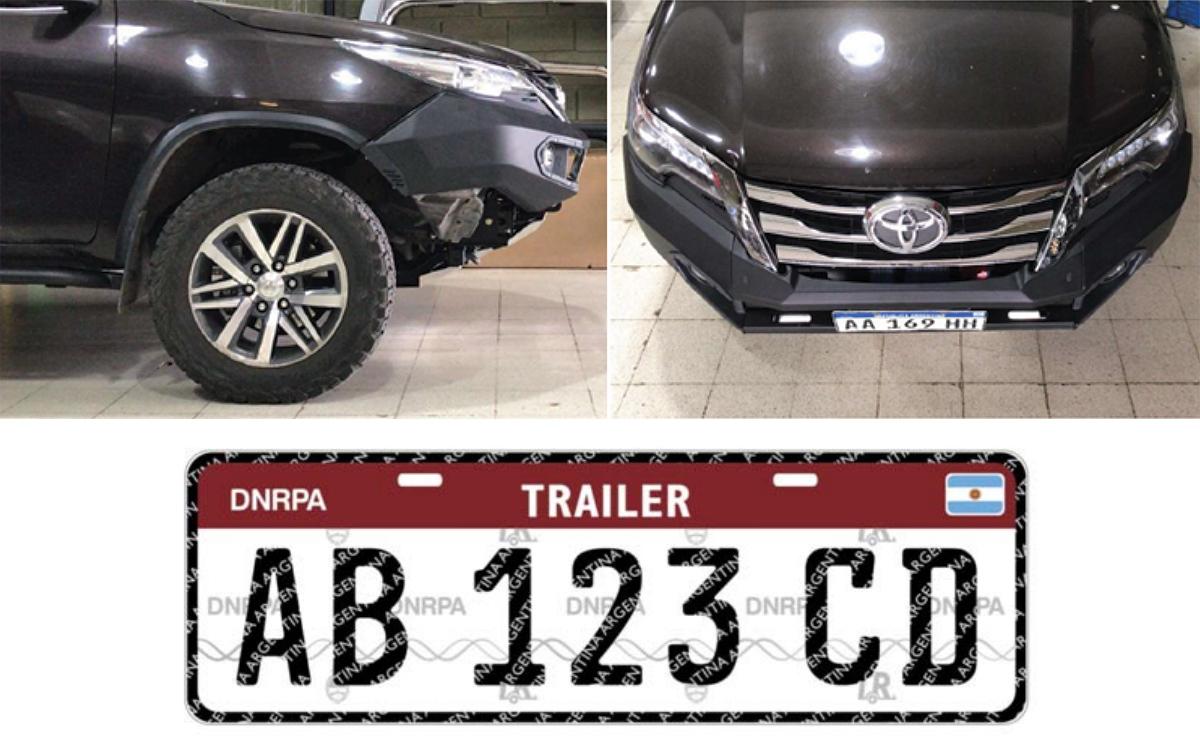 Nación prohíbe paragolpes modificados en vehículos categoría N1, tipo pick up de carga