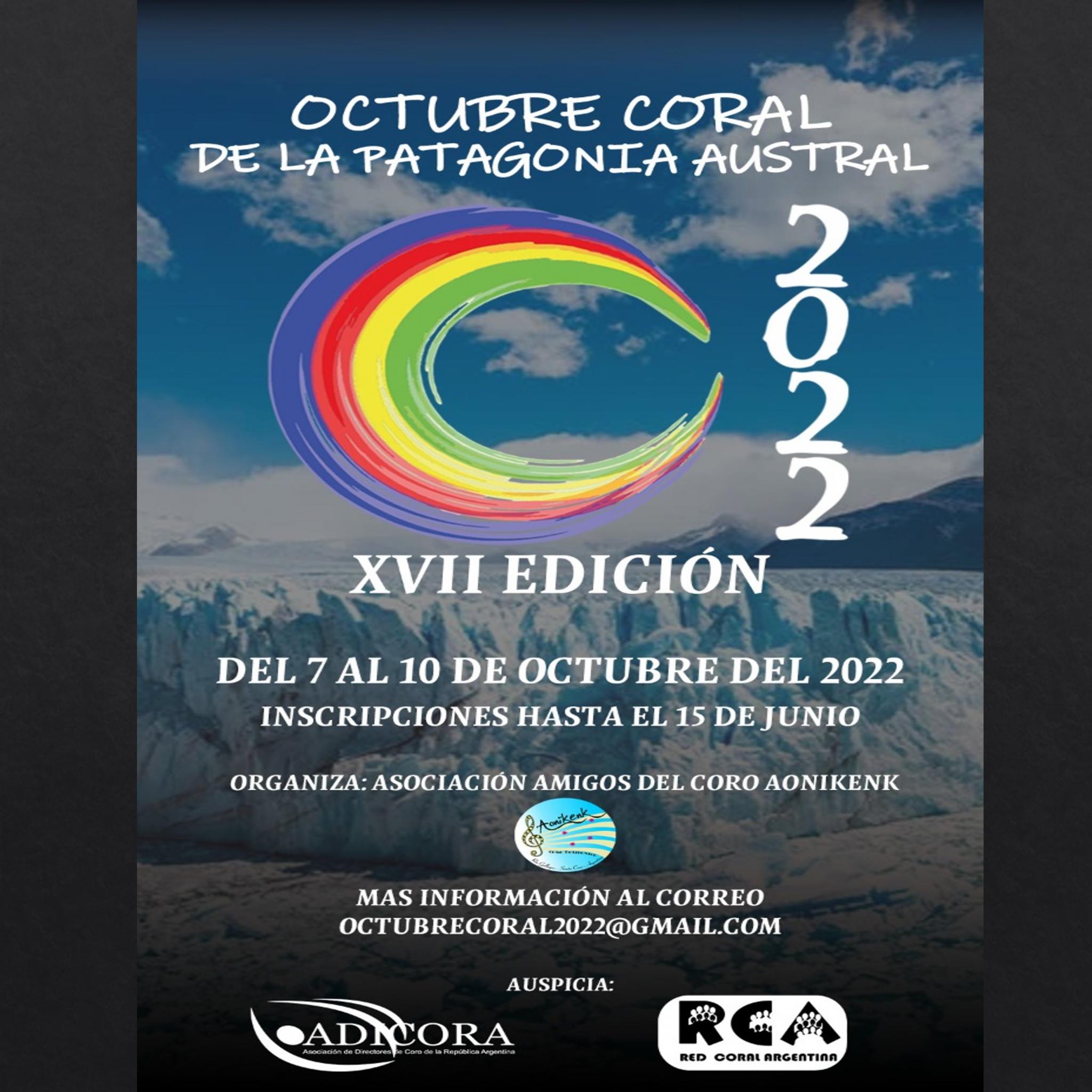 “OCTUBRE CORAL DE LA PATAGONIA AUSTRAL 2022”