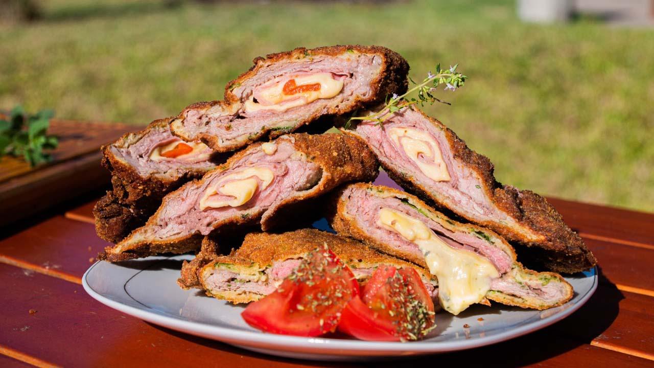 MILANESAS RELLENAS FRITAS