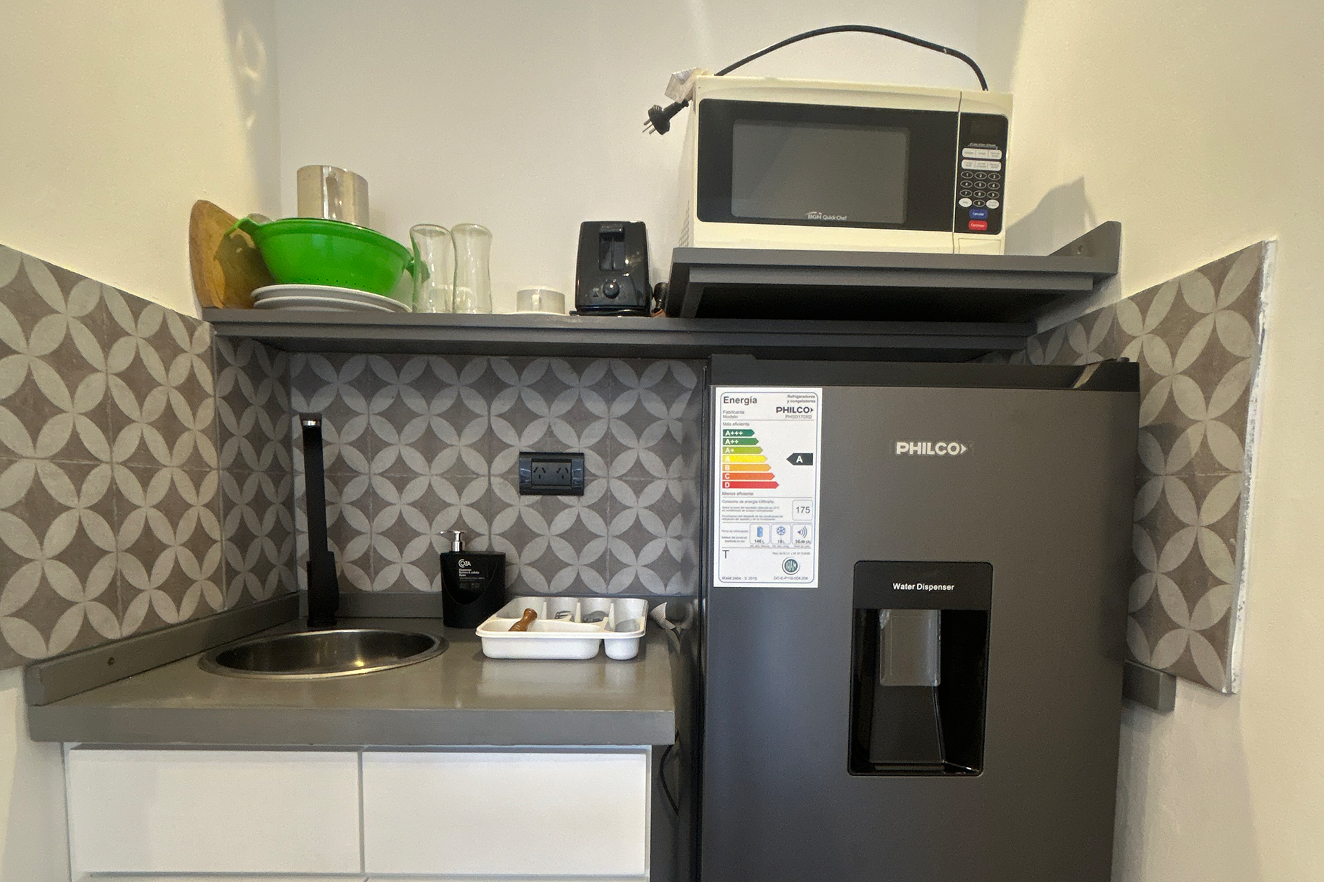 Habitación Apart con kitchenette del Hotel Marítimo en Villa Gesell - foto 7