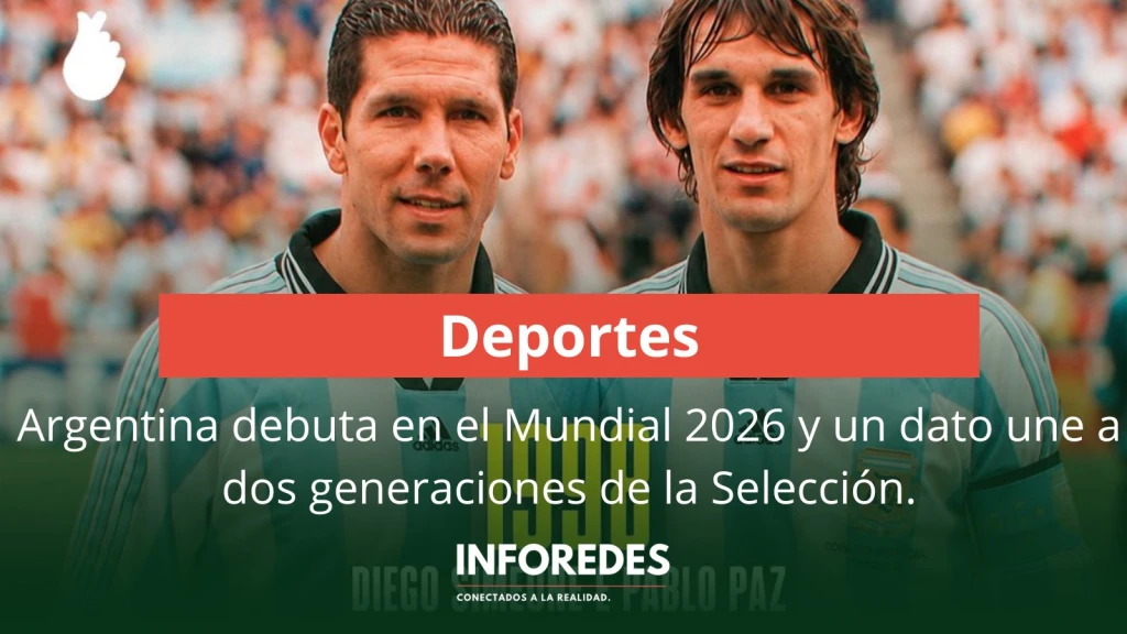Argentina debuta en el Mundial 2026 y un dato une a dos generaciones de la Selección