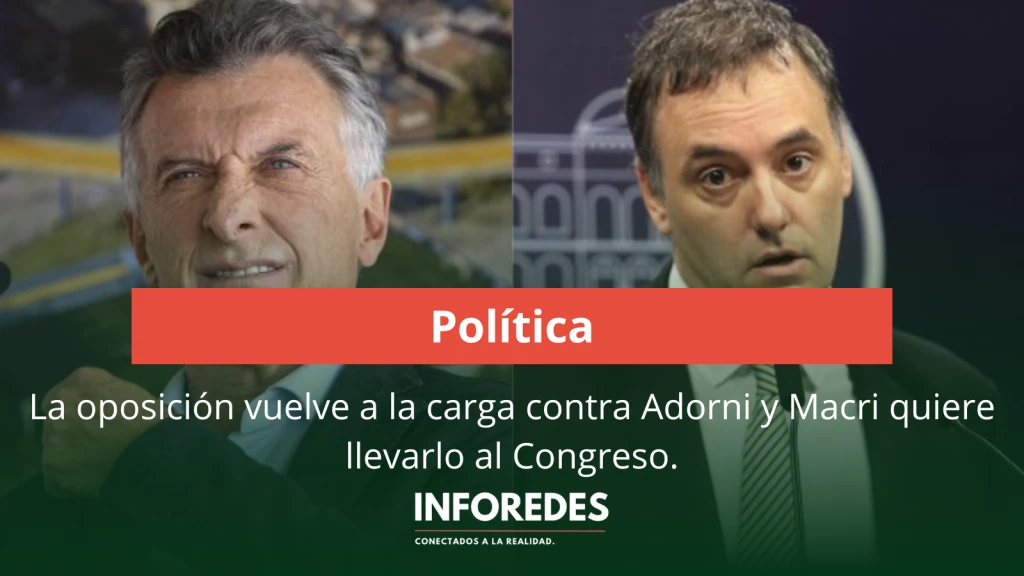 La oposición vuelve a la carga contra Adorni y Macri quiere llevarlo al Congreso
