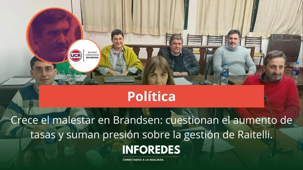 Crece el malestar en Brandsen: cuestionan el aumento de tasas y suman presión sobre la gestión de Raitelli
