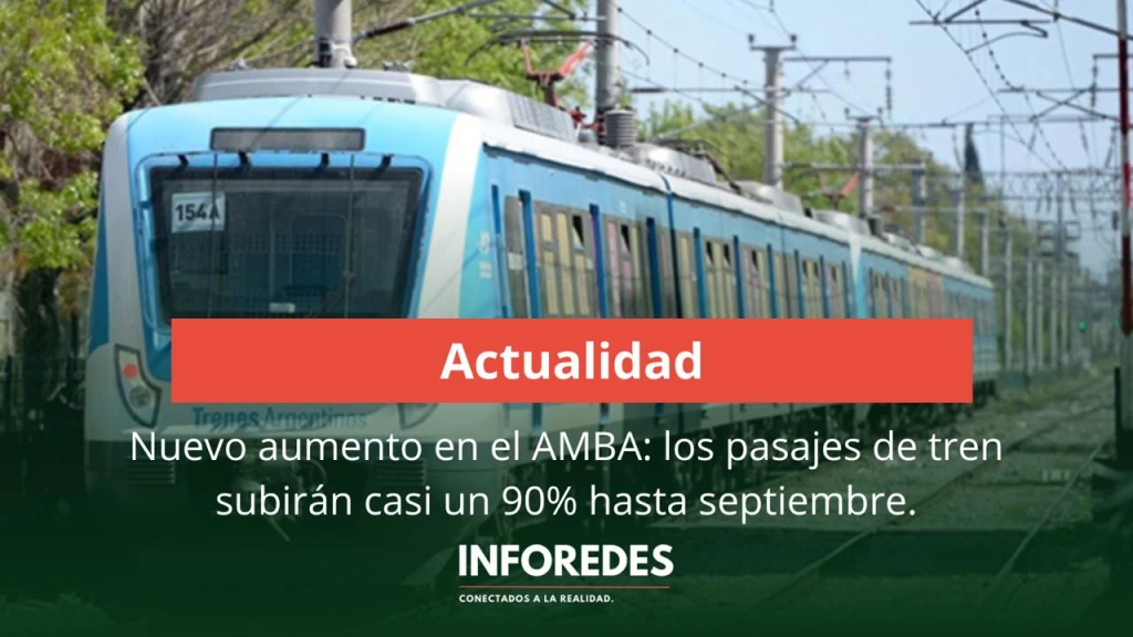 Nuevo golpe al bolsillo: el Gobierno aplicará fuertes aumentos en los trenes del AMBA hasta septiembre