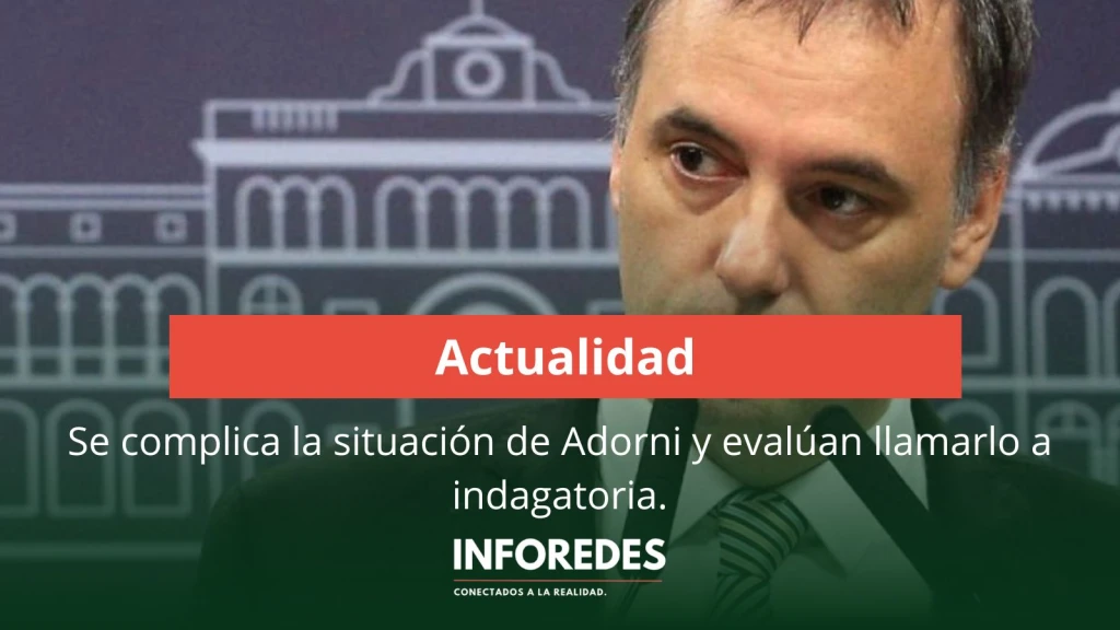 Se complica la situación de Adorni y evalúan llamarlo a indagatoria