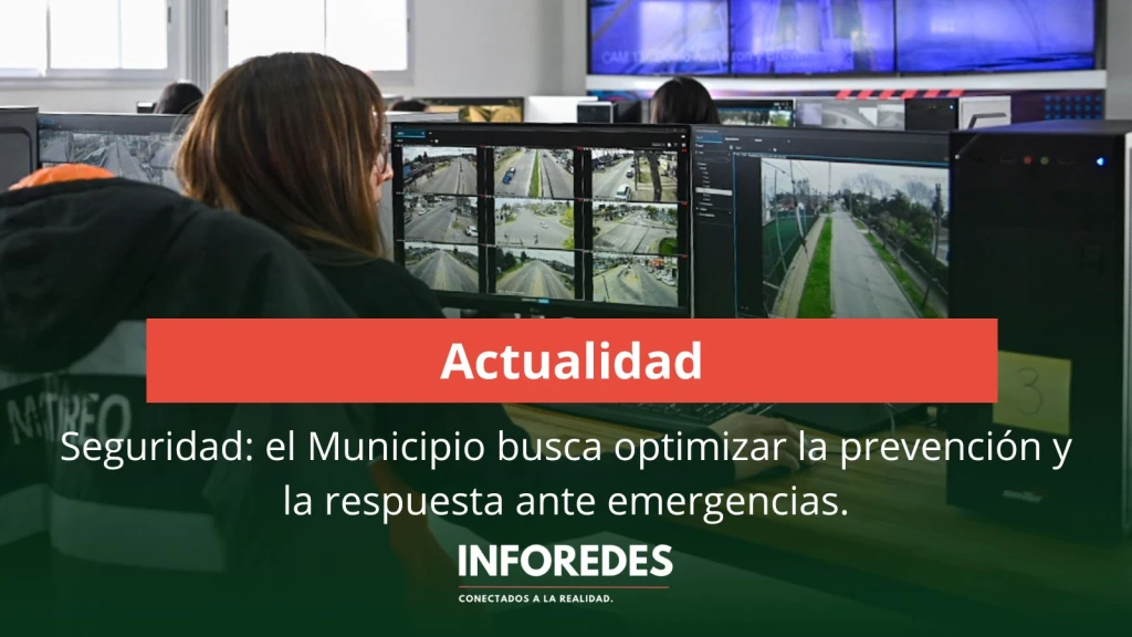 Avanzan las acciones para optimizar el sistema de seguridad y respuesta local