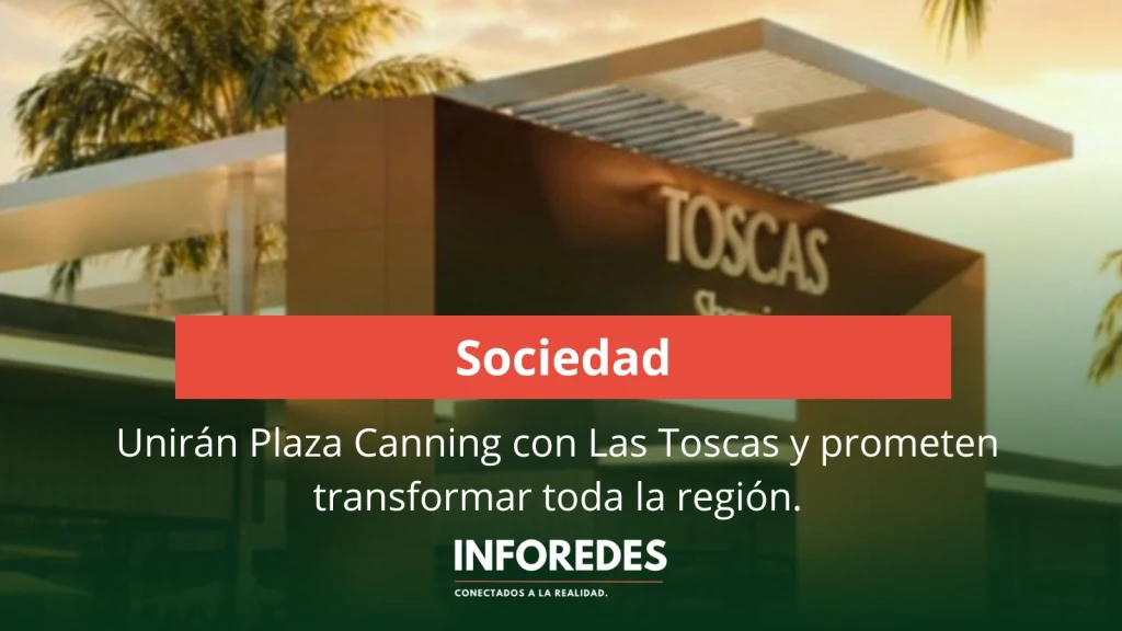 Inversión récord en Canning: avanzan las obras que unirán Plaza Canning con Las Toscas y prometen transformar toda la región