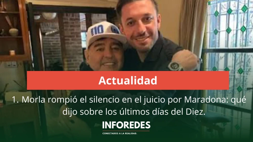 Juicio por la muerte de Maradona: declararon Matías Morla y el sobrino que convivió con Diego en sus últimos días